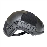 Casco militare antiproiettile in aramide Granular Sense con connettori per binari accessori