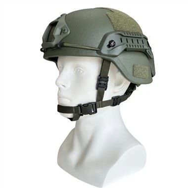 Casco antiproiettile tattico militare Mich in aramide con sospensione Wendy
