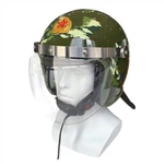 Colore mimetico del casco antisommossa per la polizia militare