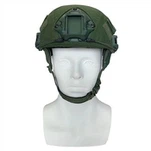 Fabbrica all'ingrosso esercito militare casco antiproiettile a pieno facciale con visiera